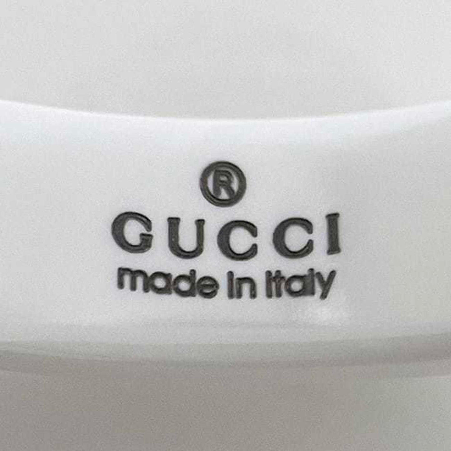 Gucci Icon Ring f-22977 White Yellow Gold Interlocking 679262 J85V5 8062 JP11 750 Ceramic GUCCI GG 18K Women's YG