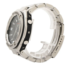 CASIO GSHOCK GSTEEL GSTW100 Series (GSTW110D1AJF) Men's Analog-Digital Watch in Black and Silver with Resin/Stainless Steel — Very Good