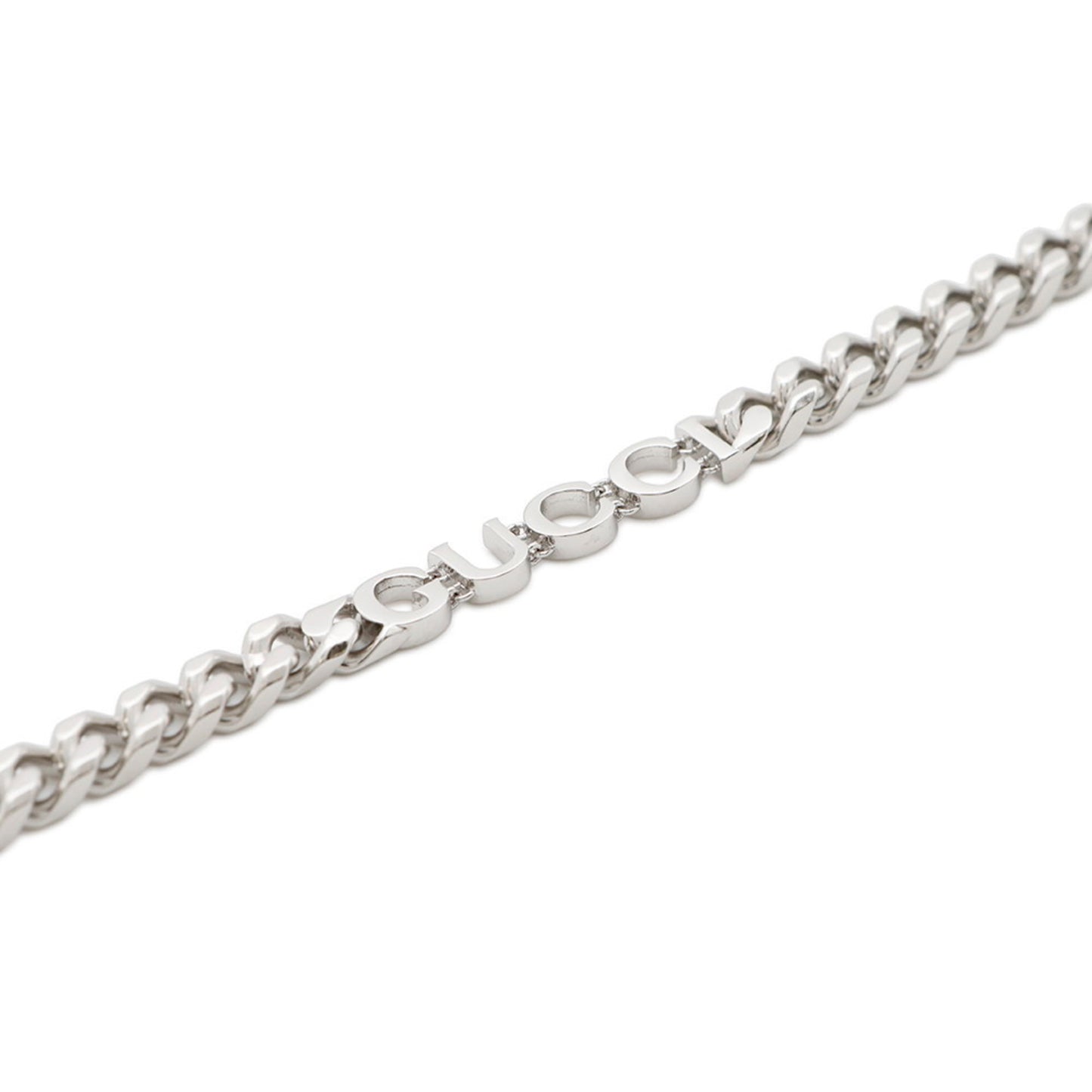 Gucci Bracelet Icon Script Chain Size M 796655 GUCCI