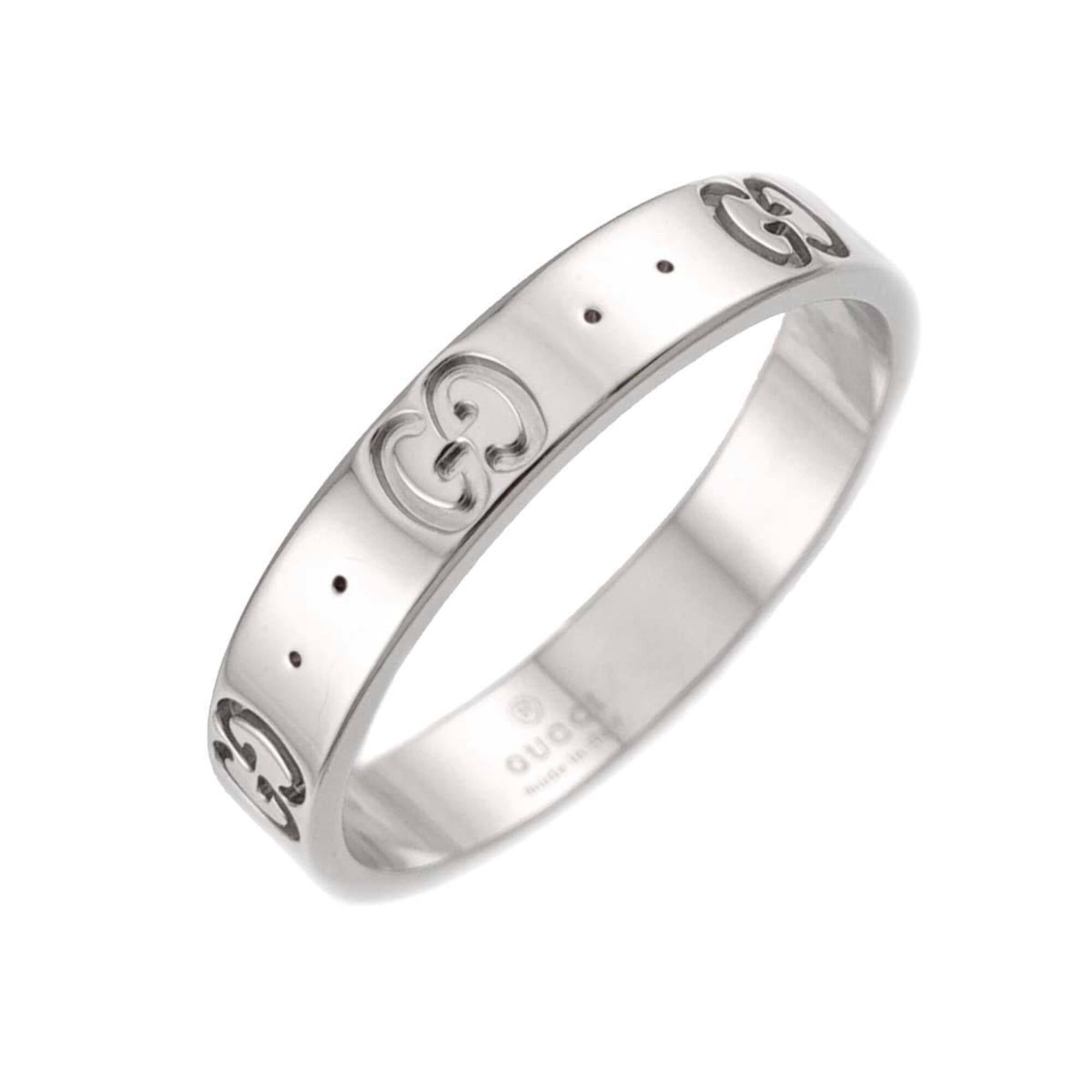 Gucci Icon #20 Ring, 18K WG (White Gold 750) — Like New