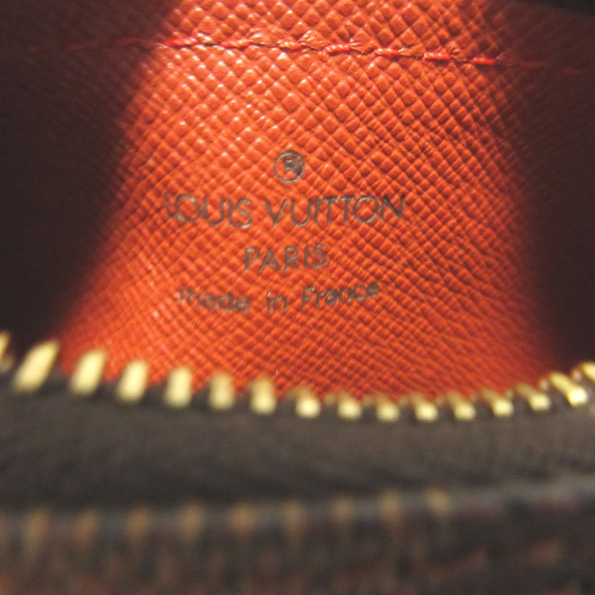 Louis Vuitton Damier Papillon Brown Handbag Pouch 0181 LOUIS VUITTON — Like New