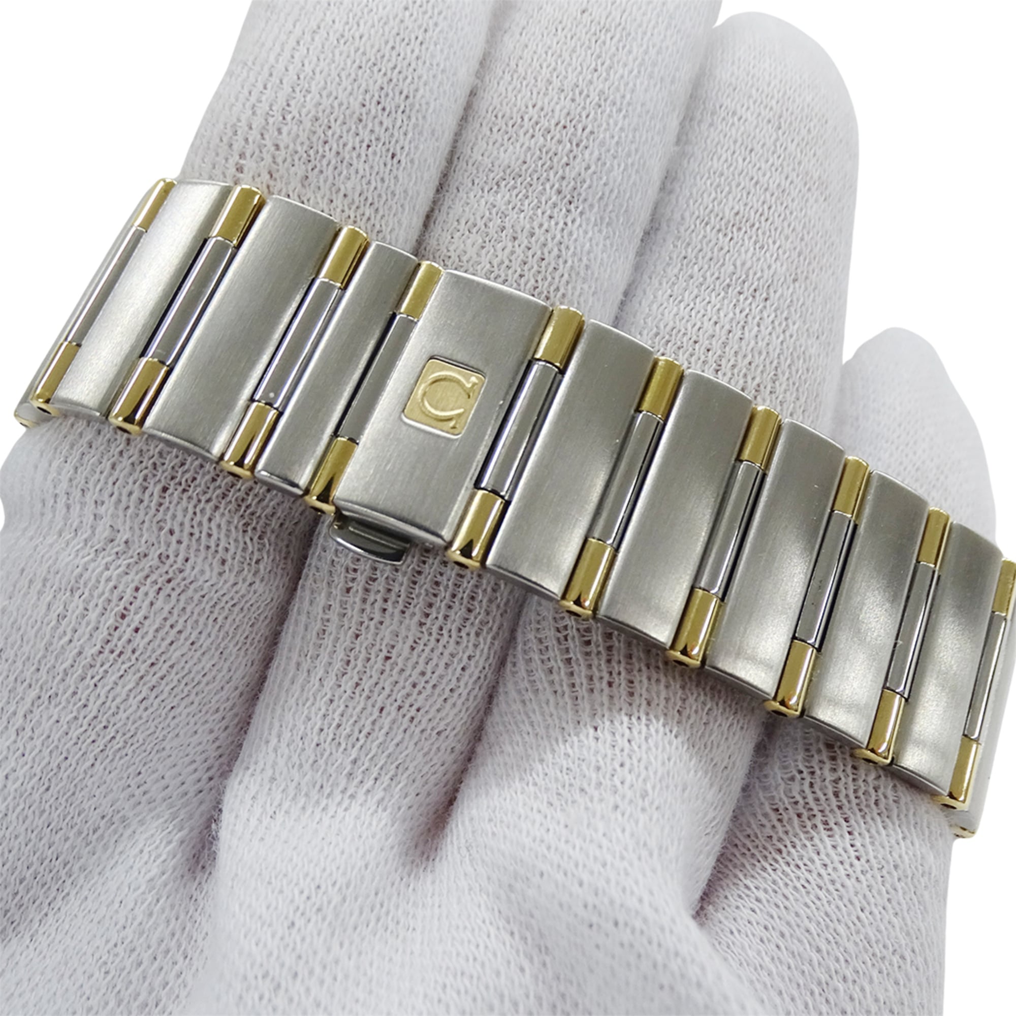 Omega Constellation 1302.10 Men's Watch, Brand Name, Date, Automatic Movement, Stainless Steel (SS), Gold (YG), Half Bar — Good