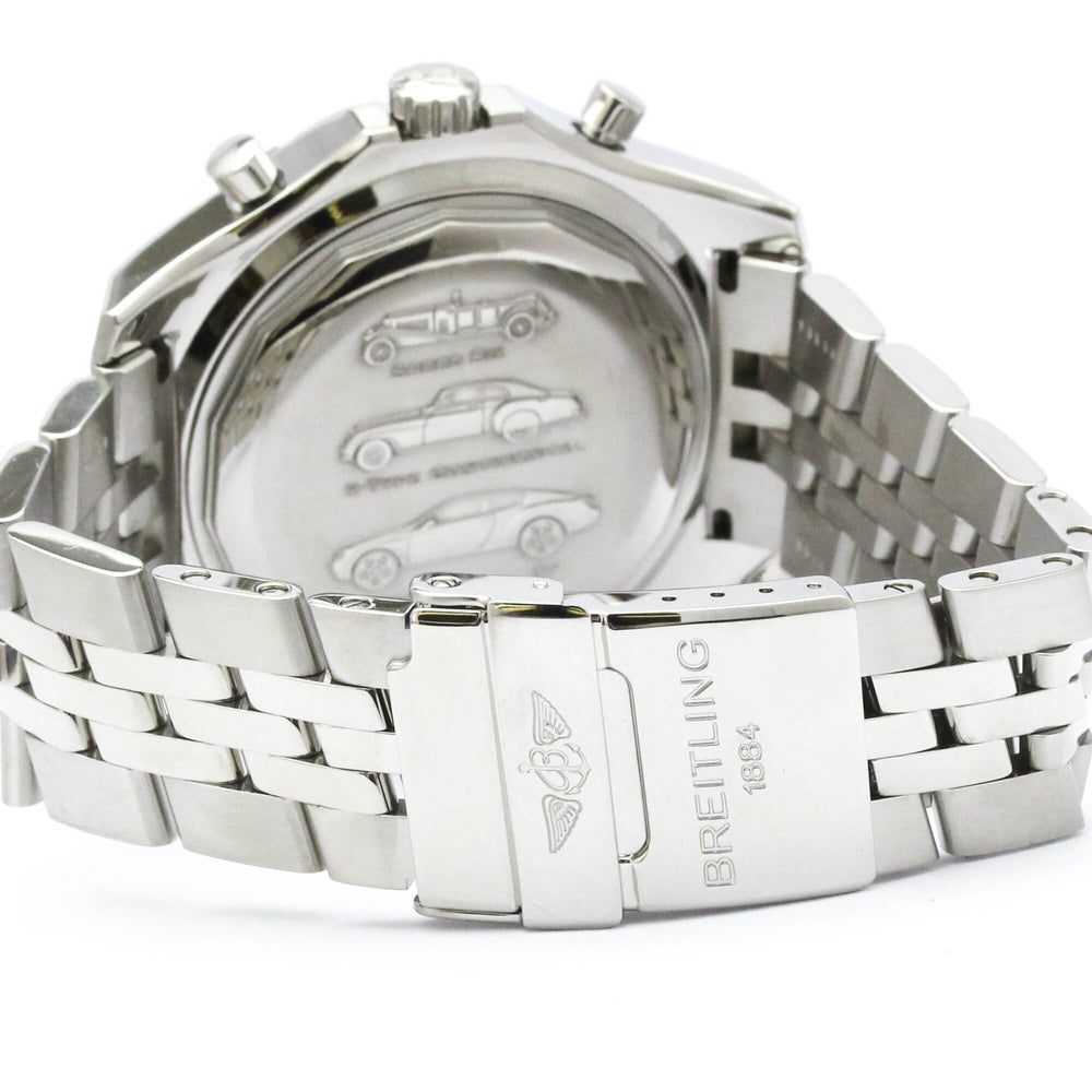BREITLING Bentley Motors Steel Automatic Mens Watch A25363 Polished — Very Good