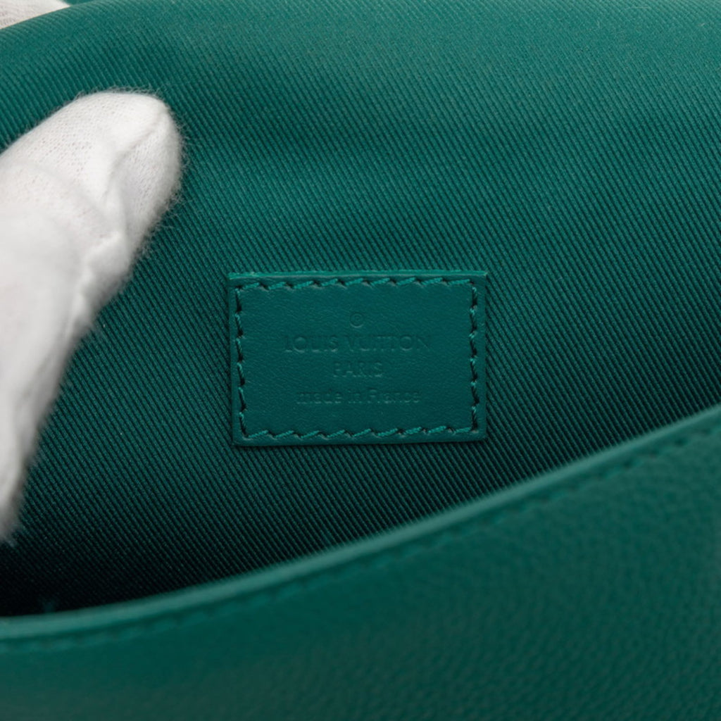 Louis Vuitton LV Aerogram Fastline Wearable Wallet Shoulder Bag M82367 Evergreen Leather Women's LOUIS VUITTON