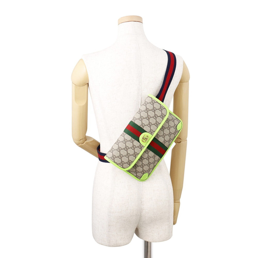 Gucci Ophidia GG Supreme Body Bag 752597 GUCCI Handbag Waist — Like New