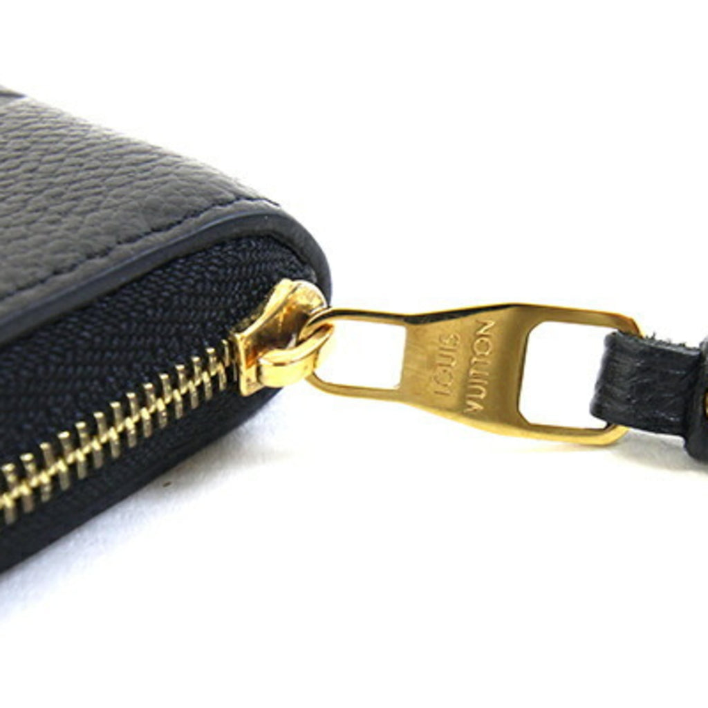 Louis Vuitton Monogram Empreinte Zippy Coin Purse in Noir, compact wallet, mini wallet for women.