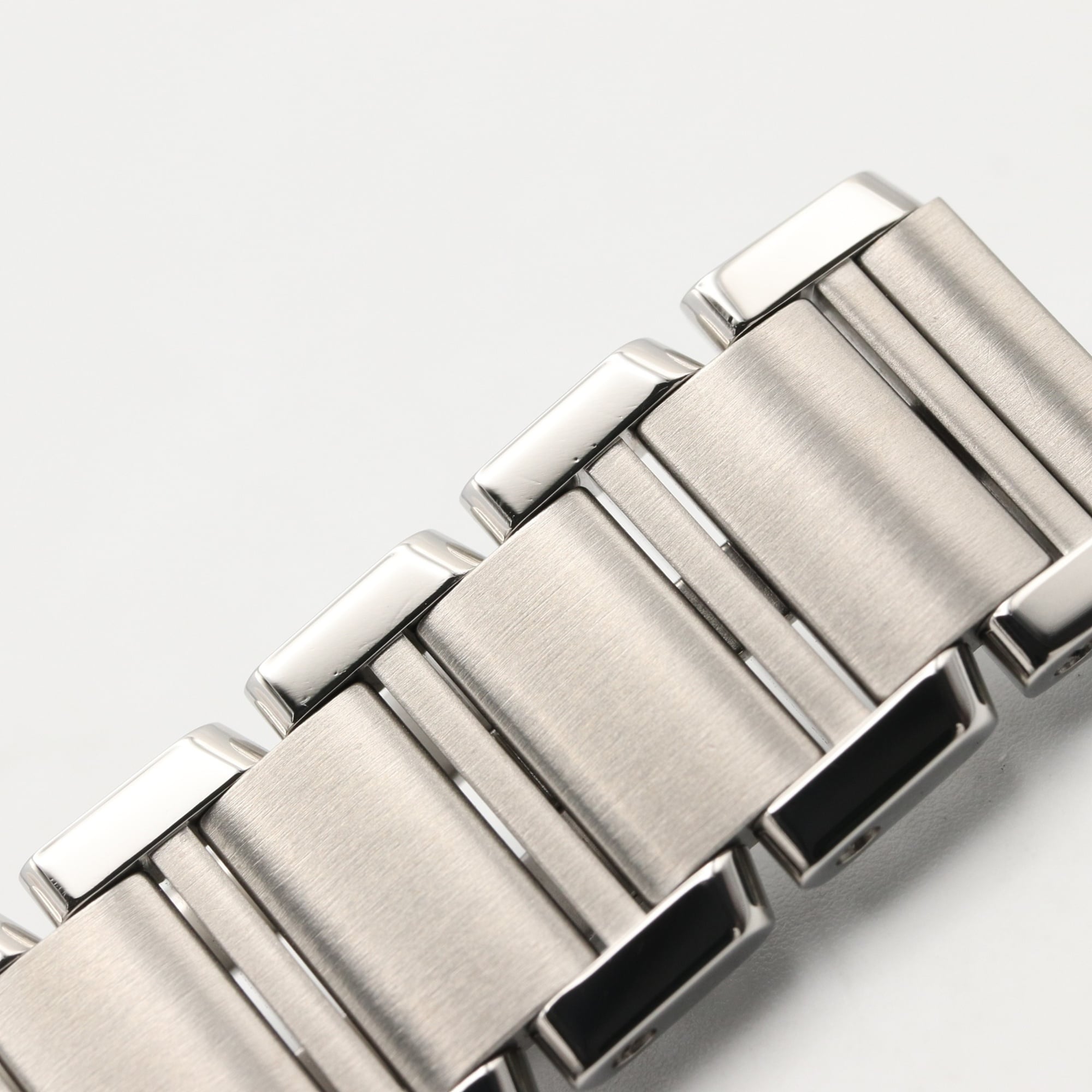 Cartier Tank Française SM Watch, Stainless Steel, Ladies, Pink/Pink Shell, W51028Q3 — Very Good