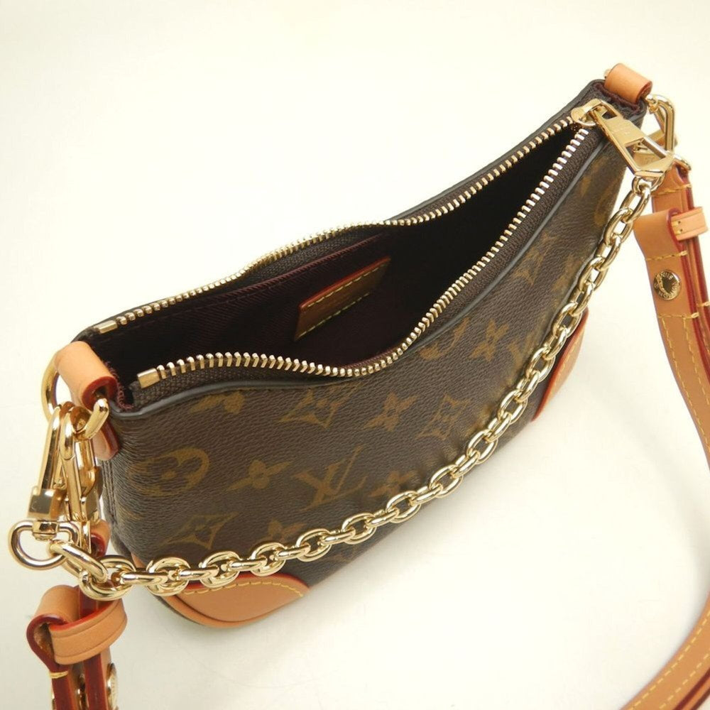 LOUIS VUITTON Louis Vuitton Monogram Nano Boulogne M25519 Shoulder Bag Brown Women's 253989 — Like New