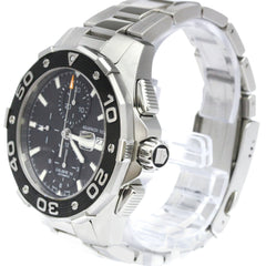 TAG HEUER Aqua Racer Chronograph Automatic Mens Watch CAJ2110 Polished — Very Good