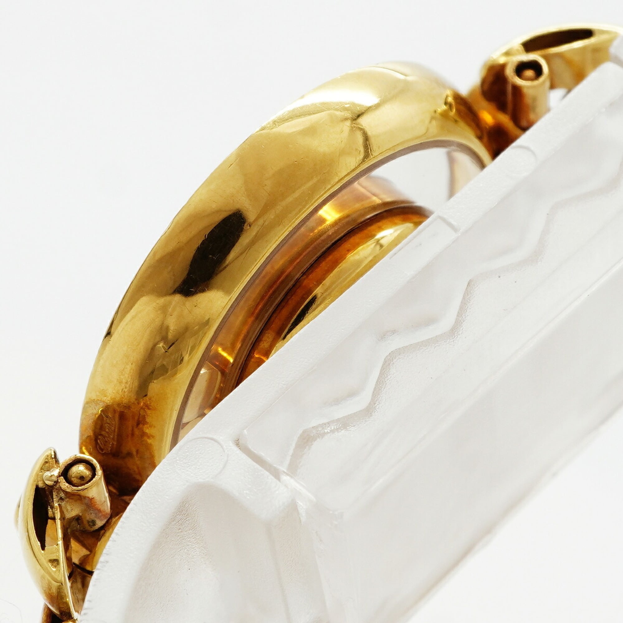 Chopard Happy Diamonds YG 20 3926-24 Gold Dial Women's Watch — Good