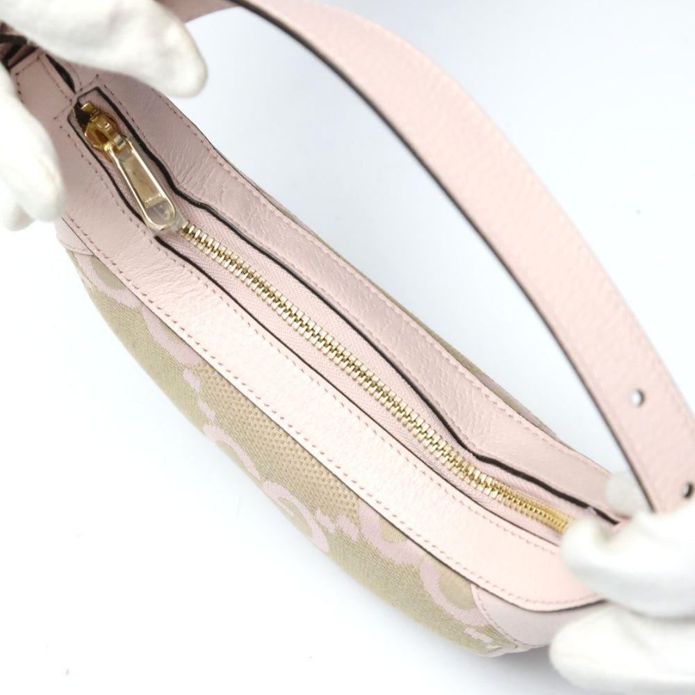 GUCCI Handbag Ophidia Jumbo GG Bag Canvas ?658551 Pink — New - Store Return
