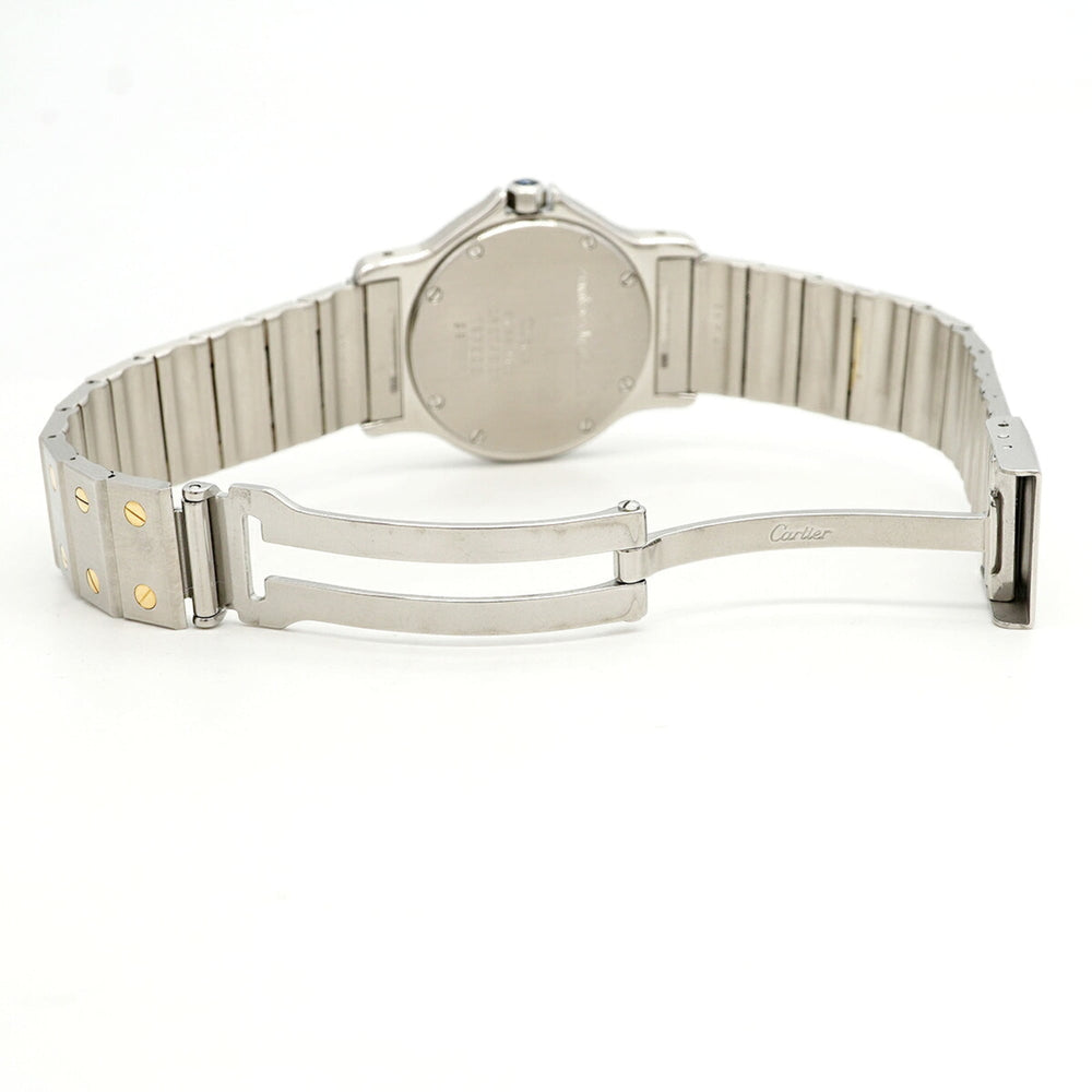 Cartier Santos Octagon LM W2001583 Ivory Dial Watch (Men's & Women's) — Very Good