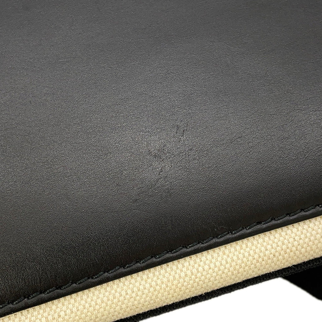 Balenciaga Navy Cabas Small Tote Bag 339933 (Black and White)