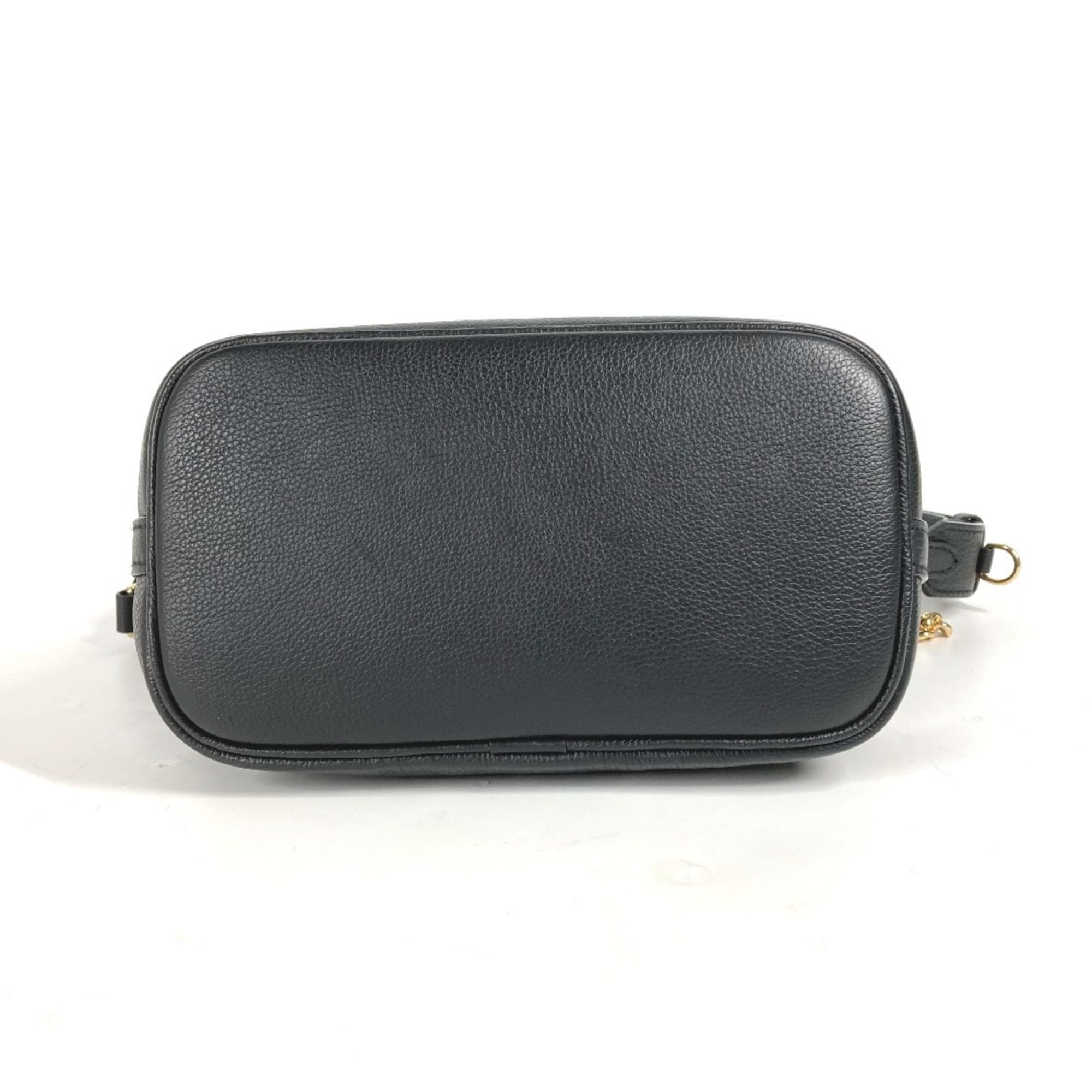 LOUIS VUITTON M24006 Rock & Walk Bucket Chain Shoulder Bag Calf Leather Women's Black L-240704-11 — Like New