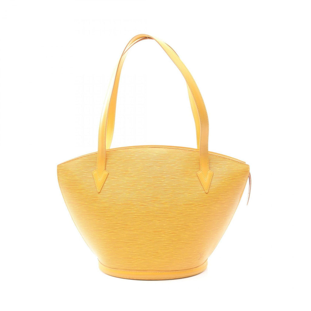 Louis Vuitton Saint-Jacques Shopping Shoulder Bag, Epi Leather, Yellow, Women's, M52269