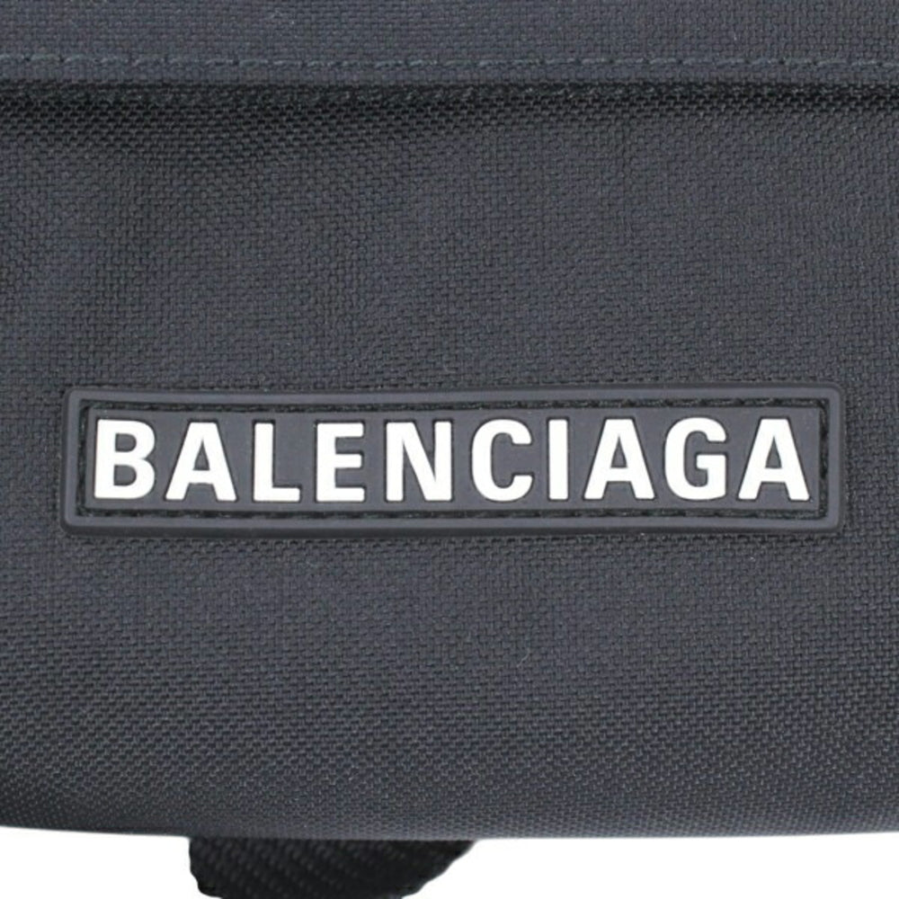 Balenciaga Body Bag Waist SKIWEAR Black Nylon Men's 770881 BALENCIAGA KM3048 — Like New
