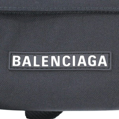Balenciaga Body Bag Waist SKIWEAR Black Nylon Men's 770881 BALENCIAGA KM3048 — Like New