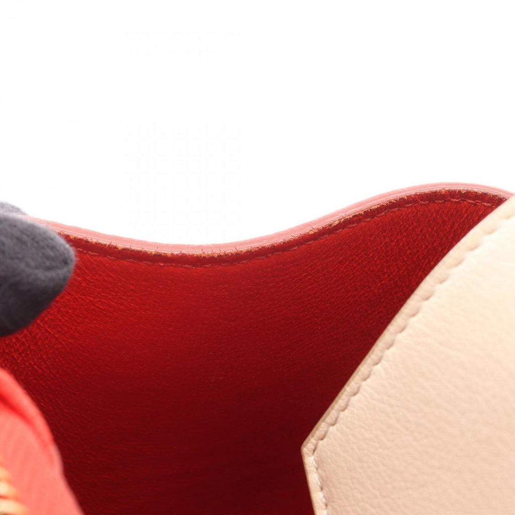 Celine BELT BAG MINI, a leather belt bag/handbag for women, available in red, beige, and black (176103).