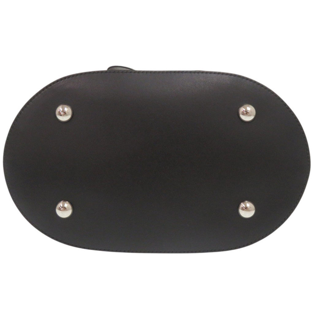 Salvatore Ferragamo Vara Ribbon Studded Bucket Bag, Leather, Black, 2-Way Handbag/Shoulder 0772Salvatore — Like New