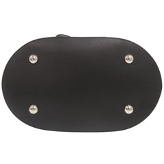 Salvatore Ferragamo Vara Ribbon Studded Bucket Bag, Leather, Black, 2-Way Handbag/Shoulder 0772Salvatore — Like New