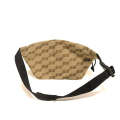 Balenciaga Signature Medium Belt Bag with Logo BB Monogram Jacquard Beige (713042 210HH 2755) - Men's — Like New