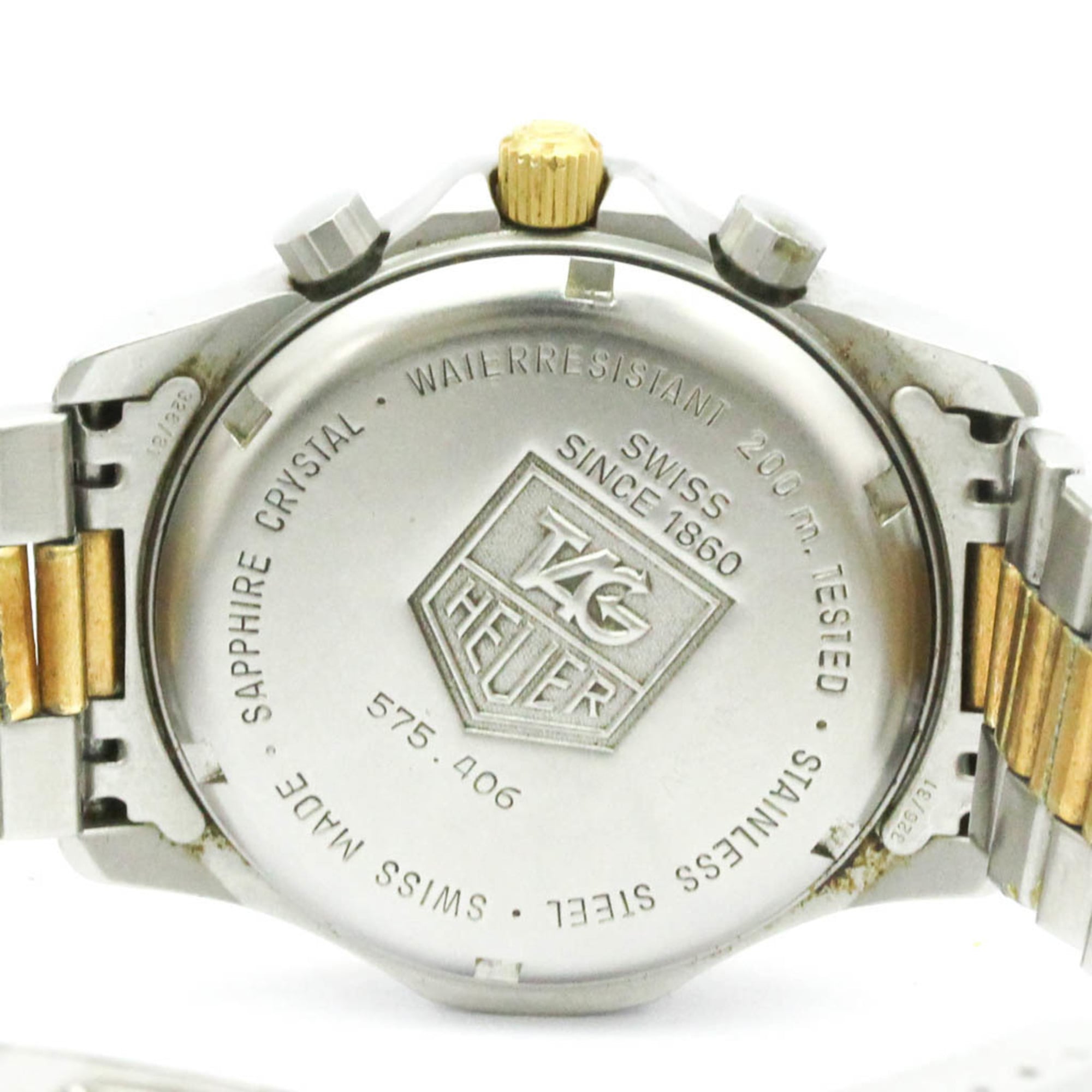 TAG HEUER Professional 200M Gold Plated Stainless Steel Quartz 575.406 — Good