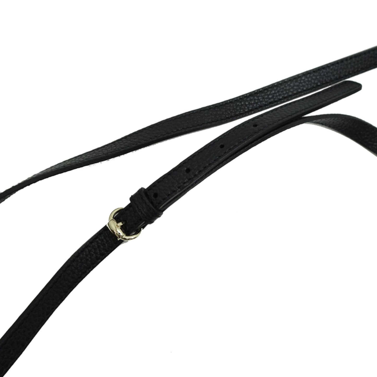 Gucci Soho Small Disco Women's Shoulder Bag 308364 in Black Leather