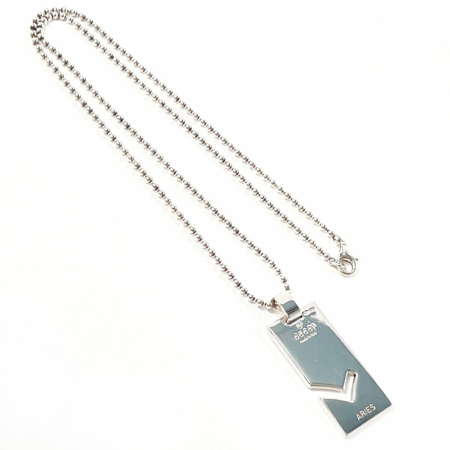 GUCCI Aries Constellation Necklace in Sterling Silver, Unisex