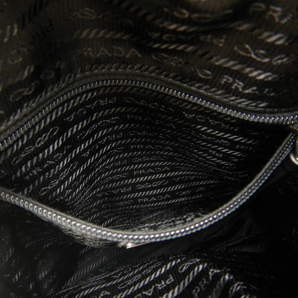 PRADA 2VZ092 Body Bag Re-Nylon NERO Men's 254107 — Like New