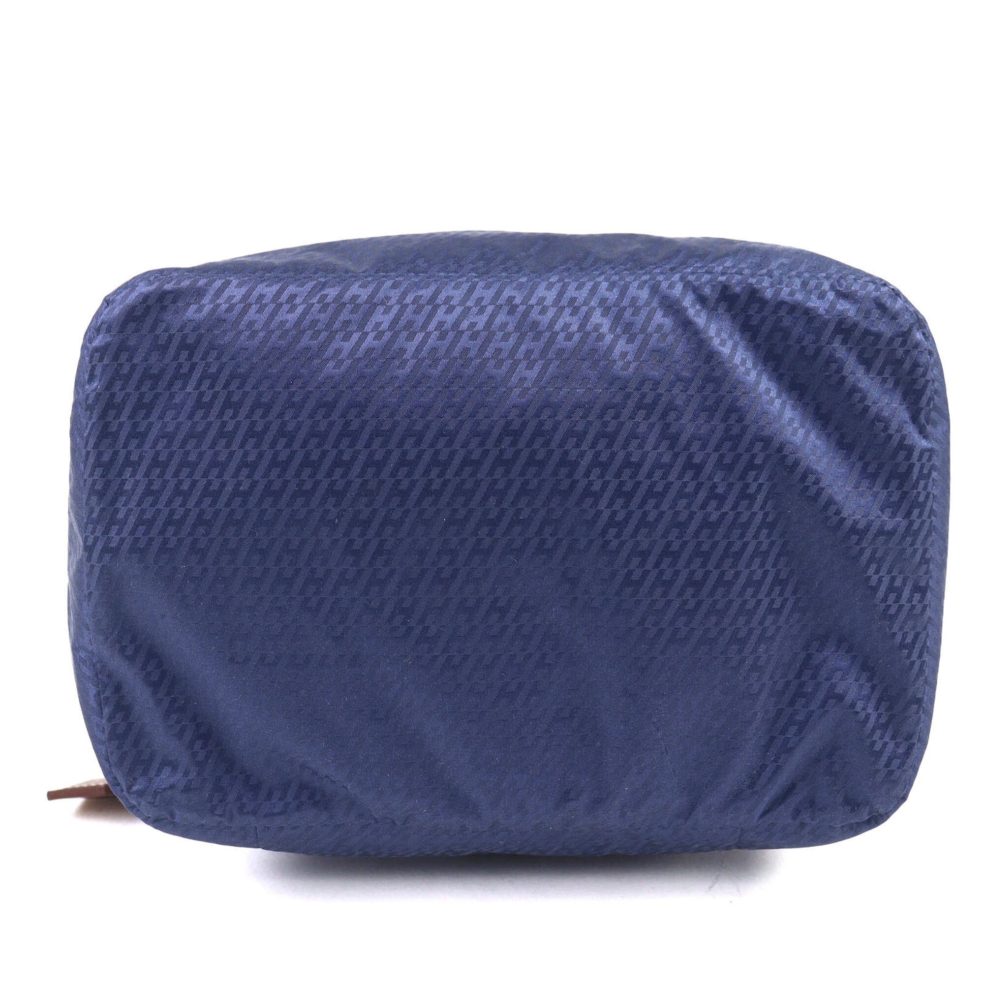 HERMES Hermes Wousse de Voyage PM 100% Silk Pouch, Blue, B Stamp, Made in France, Women's, Highly Recommended ◎ — Like New