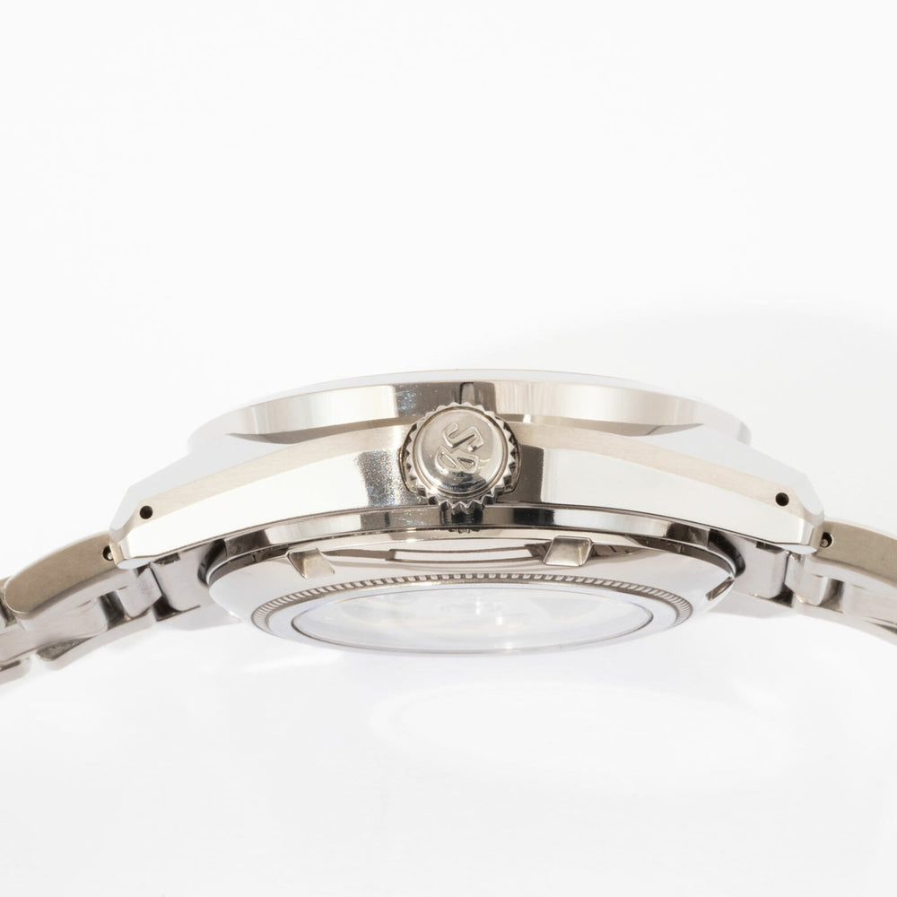 Grand Seiko Heritage Collection Mechanical Hi-Beat Watch SBGJ255 Bright Titanium Silver Men's — Good