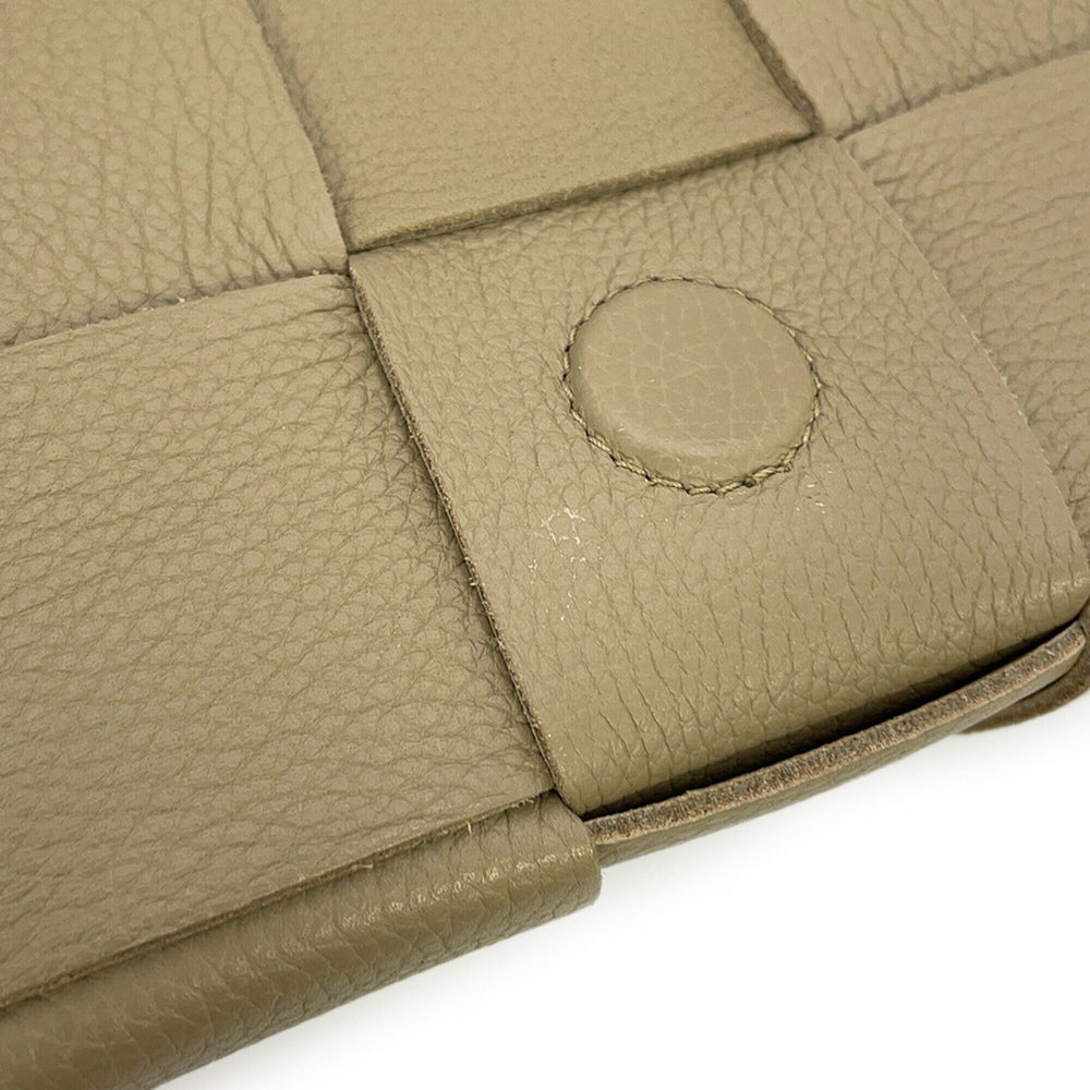 Bottega Veneta Shoulder Bag Intrecciato Cassette Leather 666870 BOTTEGA VENETA Handbag — Like New