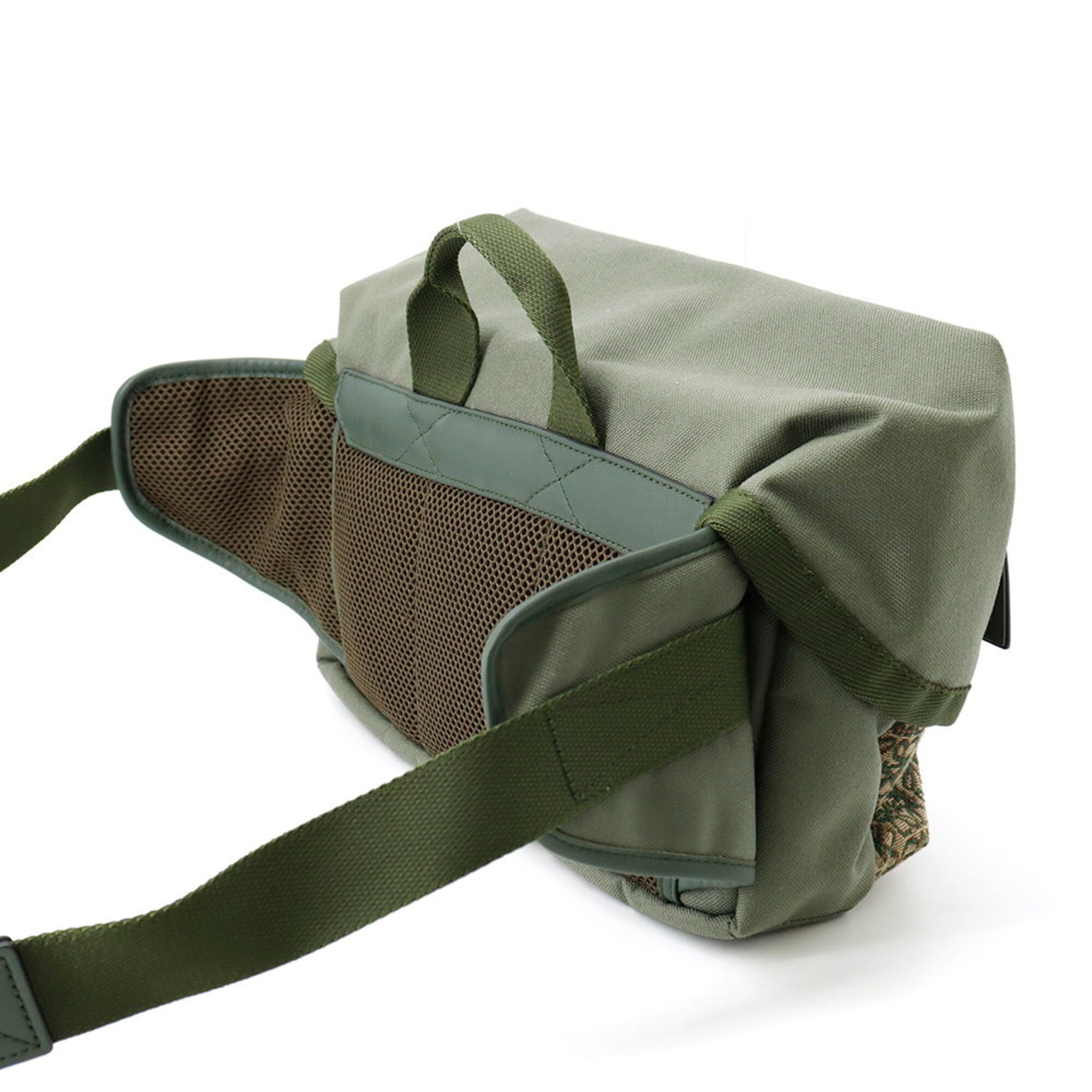 Loewe Postman Sling Anagram Canvas Handbag B741Z67X01 LOEWE Men's — Like New