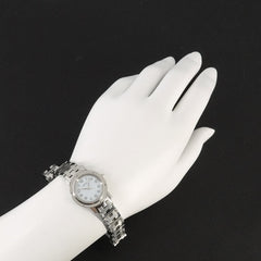 Hermes Clipper CL4 210 Women's Watch, Date Display, White Quartz Watch — Very Good