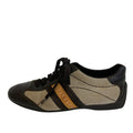 LOUIS VUITTON 22 620377 Rubber Sole LV Sneakers Brown Women's