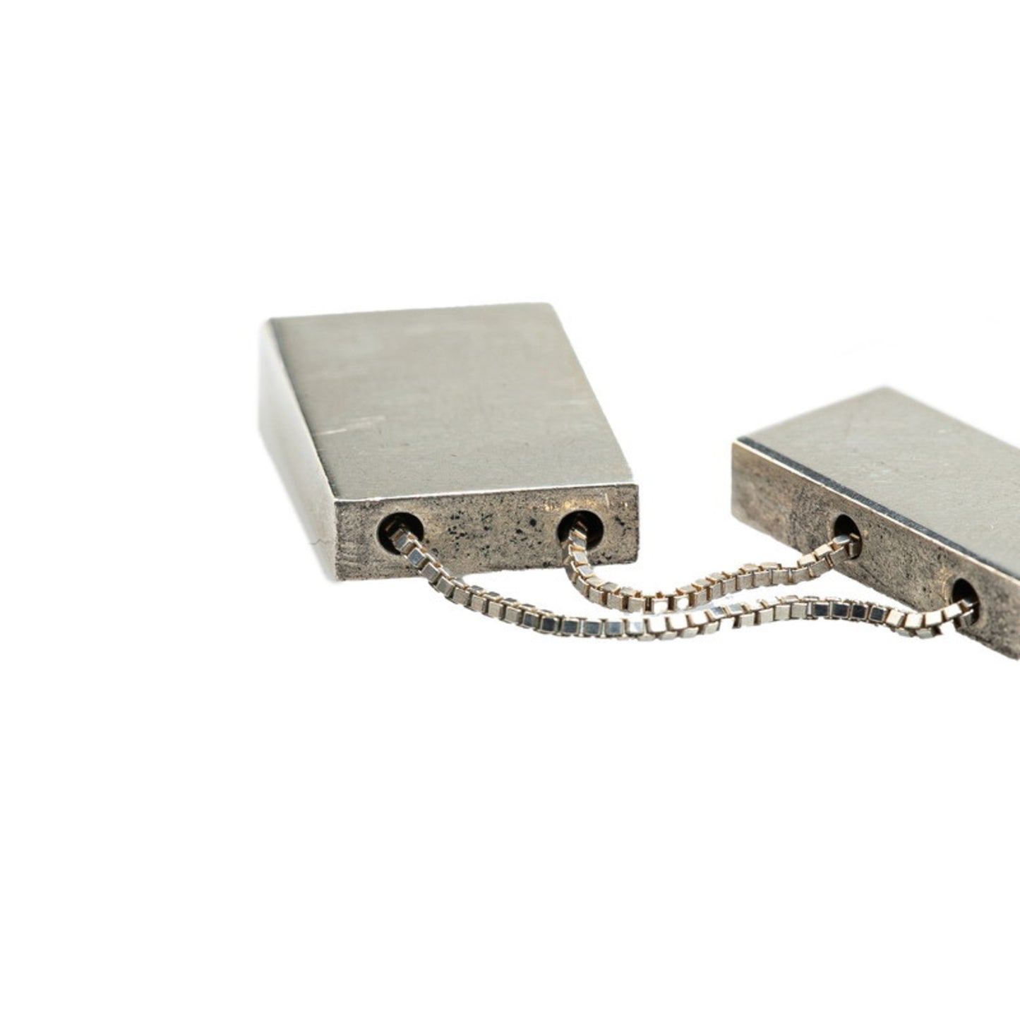 Gucci Separate Cross Venetian Chain Necklace SV925 Silver Women's GUCCI