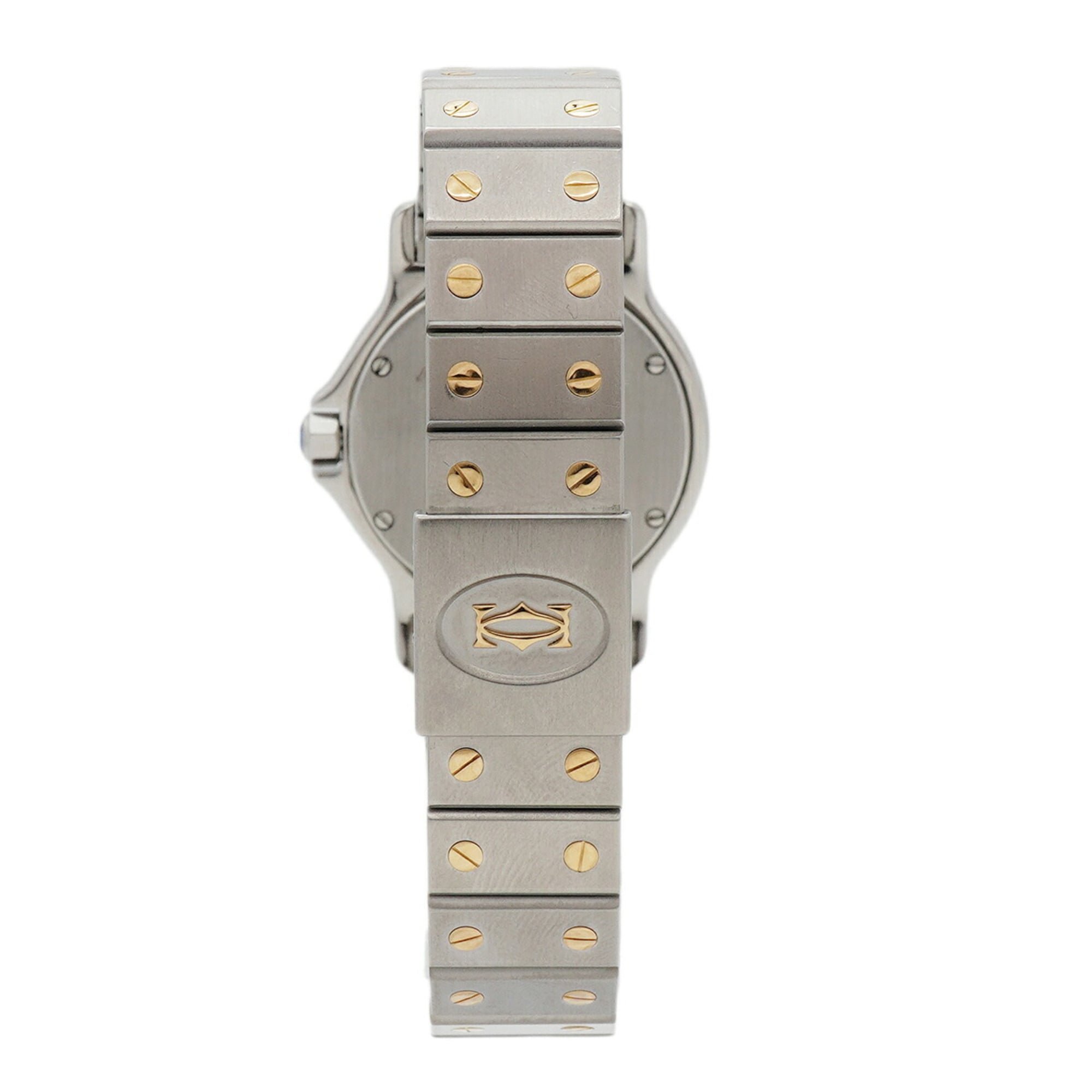 Cartier Santos Octagon LM W2001583 Ivory Dial Watch (Men's & Women's) — Very Good