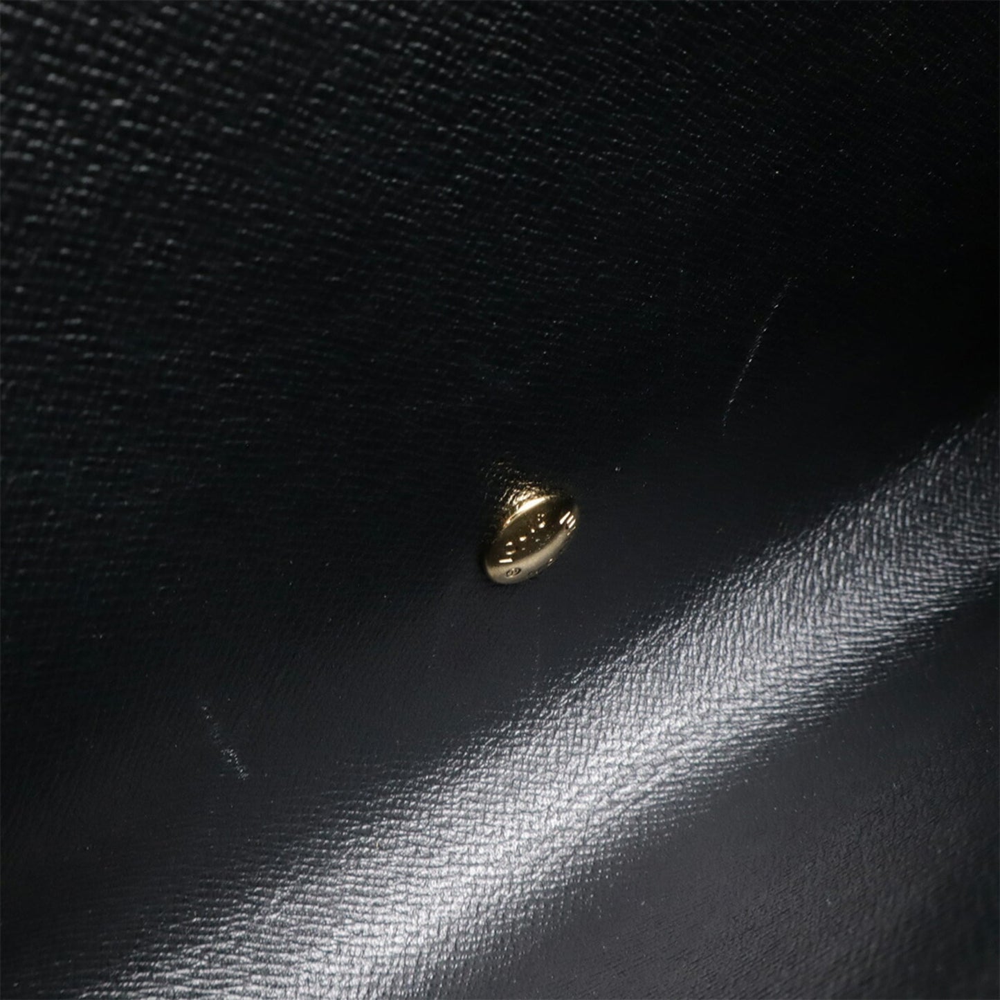 LOUIS VUITTON Epi Art Deco Second Bag/Clutch Bag in Black Leather (M52632)