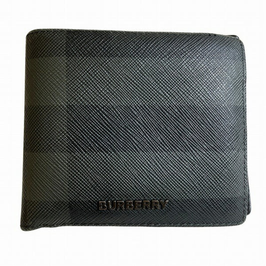 Burberry 8070273 Charcoal Bi-fold Wallet for Men