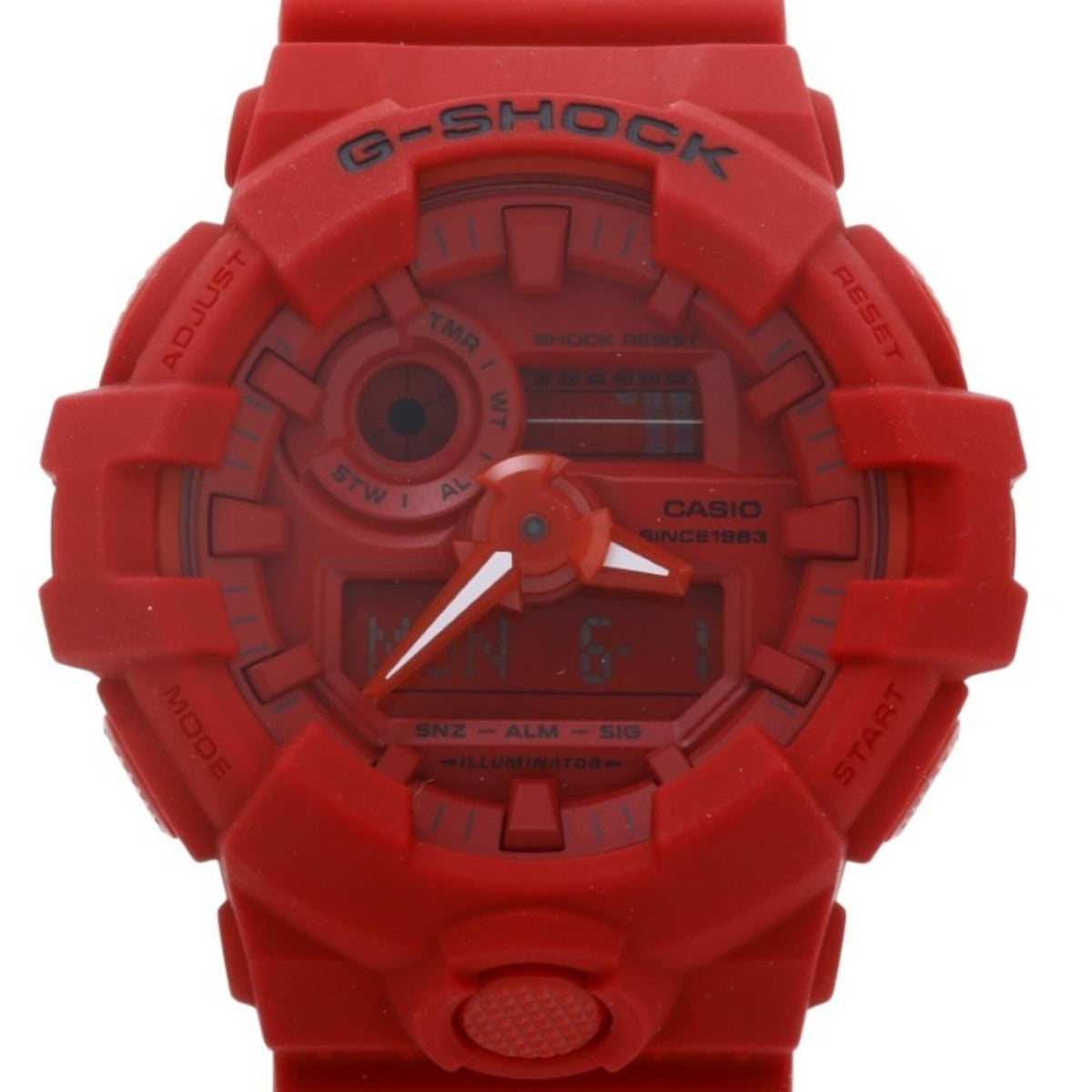 CASIO G-SHOCK 35th Anniversary Model GA-735C Red Resin Men's Digital Watch — New - Store Return