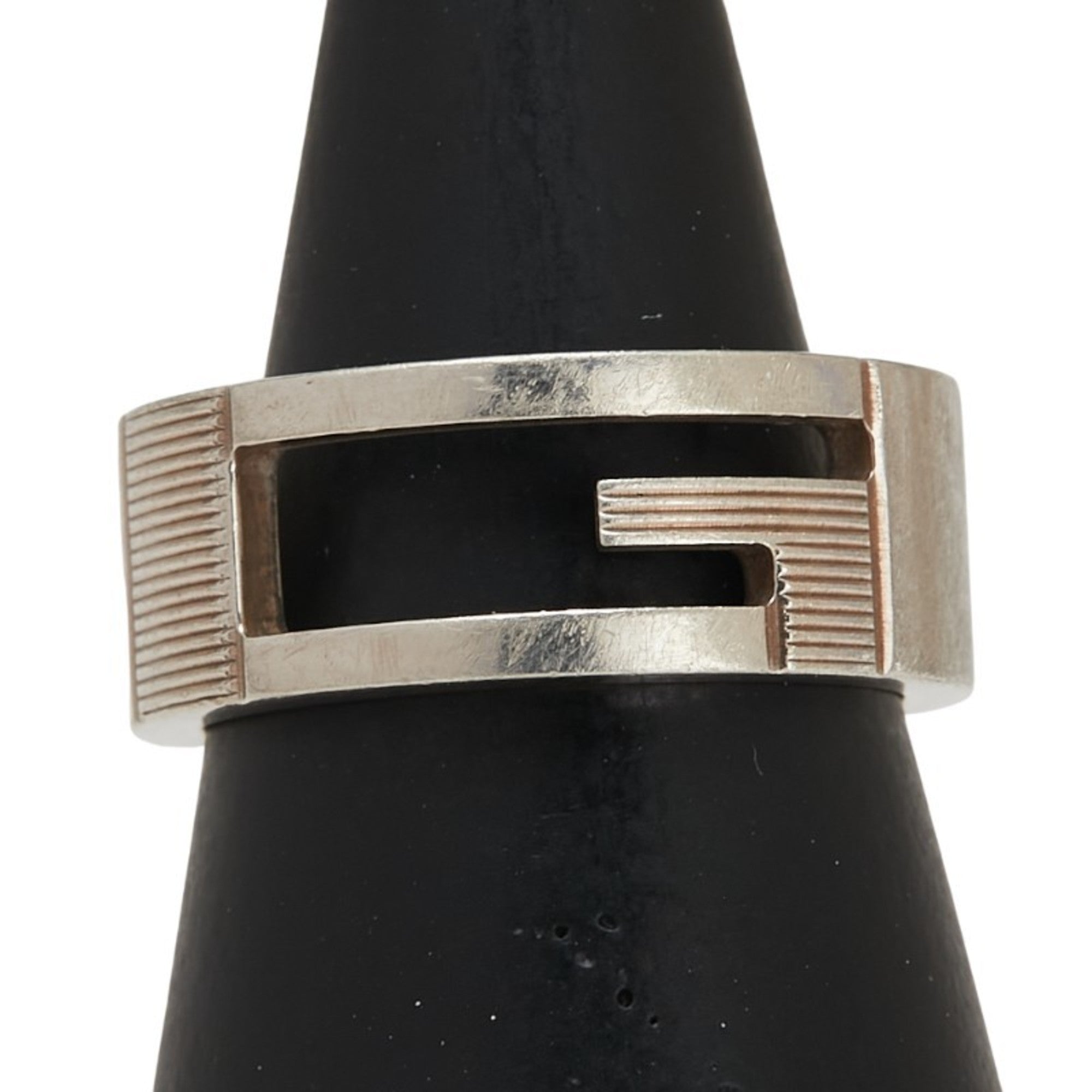 Gucci Branded G Ring #14 SV925 Silver Men's GUCCI