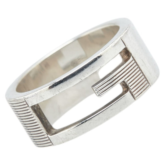 Gucci Branded G Ring #10 SV925 Silver Women's GUCCI