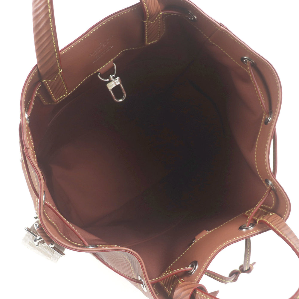 LOUIS VUITTON M23117 Maxi Noe Sling Epi XL 2-Way Leather Shoulder Bag/Handbag Brown Made in France Men's — Like New
