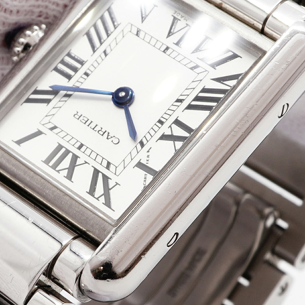 Cartier Tank Must SM WSTA0051 Silver Dial Women's Watch — Good