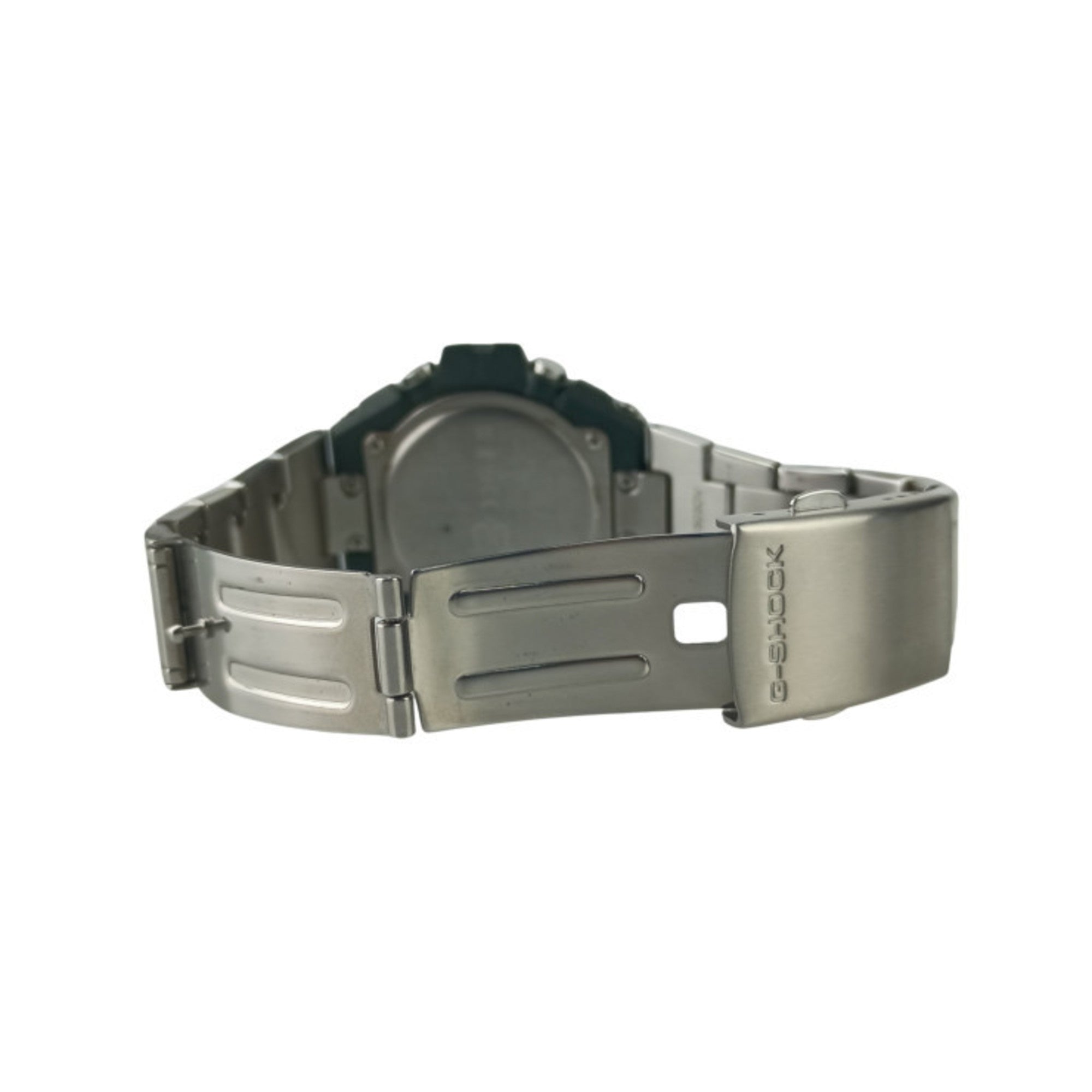 CASIO GSHOCK GSTEEL GSTB500 Series Watch (GSTB500AD3AJF) Khaki Dial Silver Resin/Stainless Steel Men's — Very Good