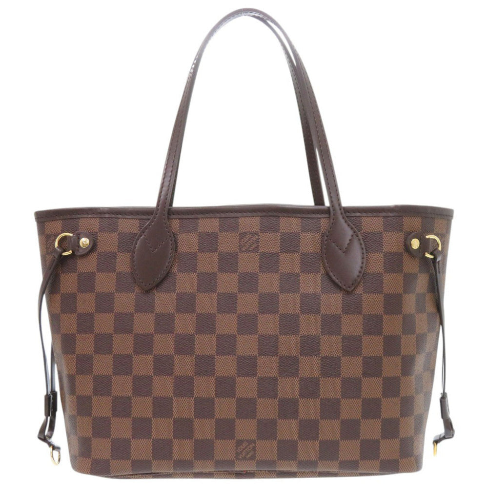 Louis Vuitton Neverfull PM Handbag with Pouch, Damier N41359 Cerise Tote Bag LV 0086 LOUIS VUITTON — Like New
