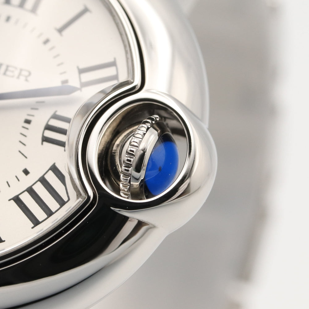 Cartier Ballon Bleu SM Watch, Stainless Steel, Ladies, Silver Tone, W69010Z4 — Very Good