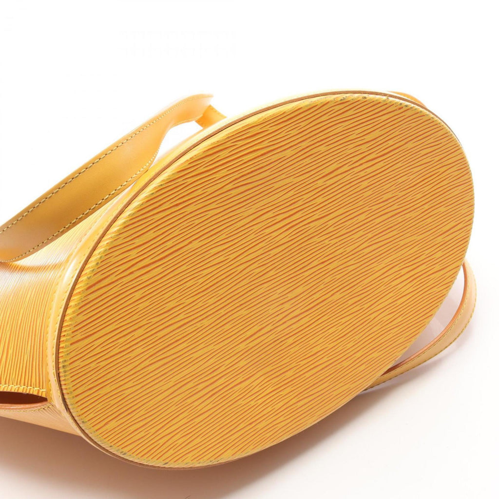 Louis Vuitton Saint-Jacques Shopping Shoulder Bag, Epi Leather, Yellow, Women's, M52269