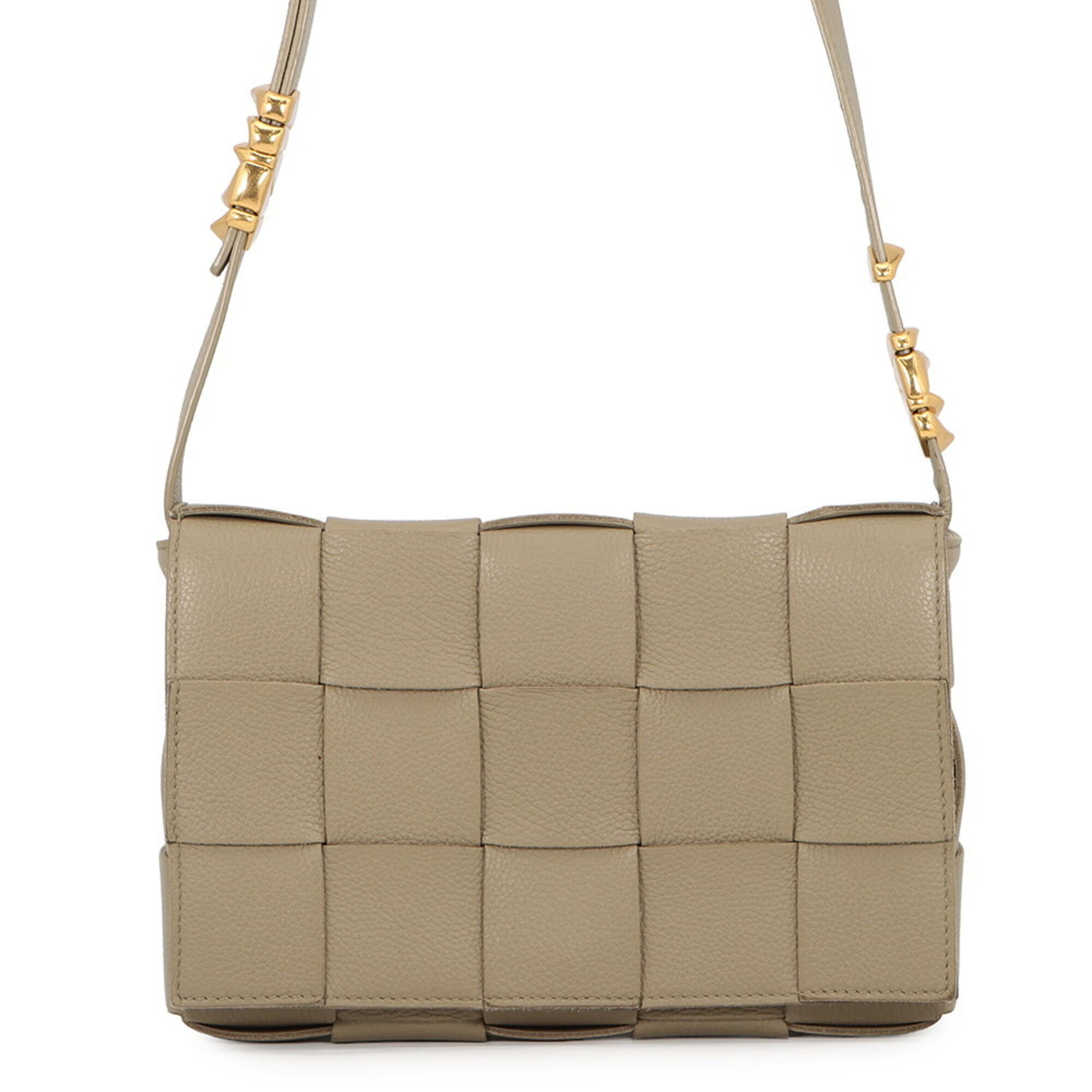 Bottega Veneta Shoulder Bag Intrecciato Cassette Leather 666870 BOTTEGA VENETA Handbag — Like New
