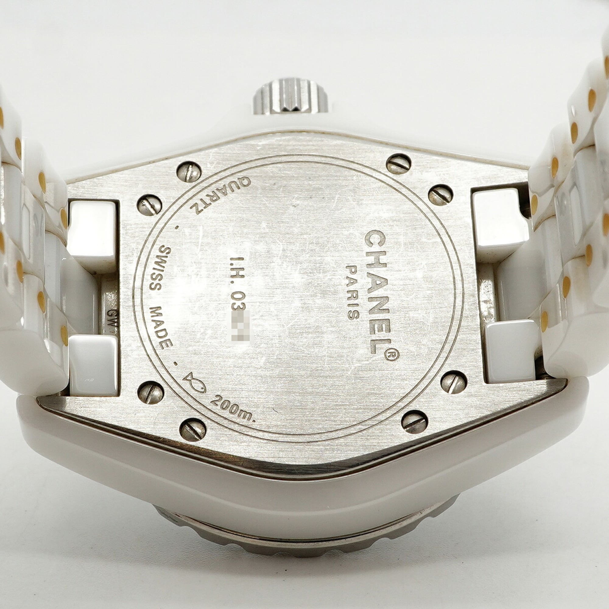 Chanel J12 H0968 White Dial Women's Watch — Good